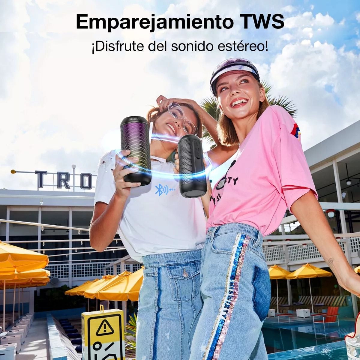 JET - Parlante Inalámbrico portátil 1hora BOC242