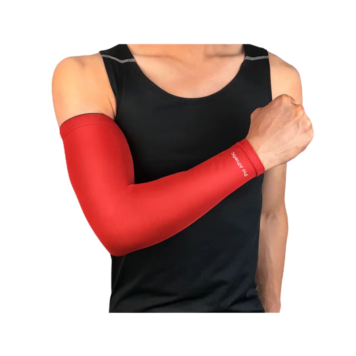 PRO ATHLETIC - Manga Deportiva Unisex Rojo