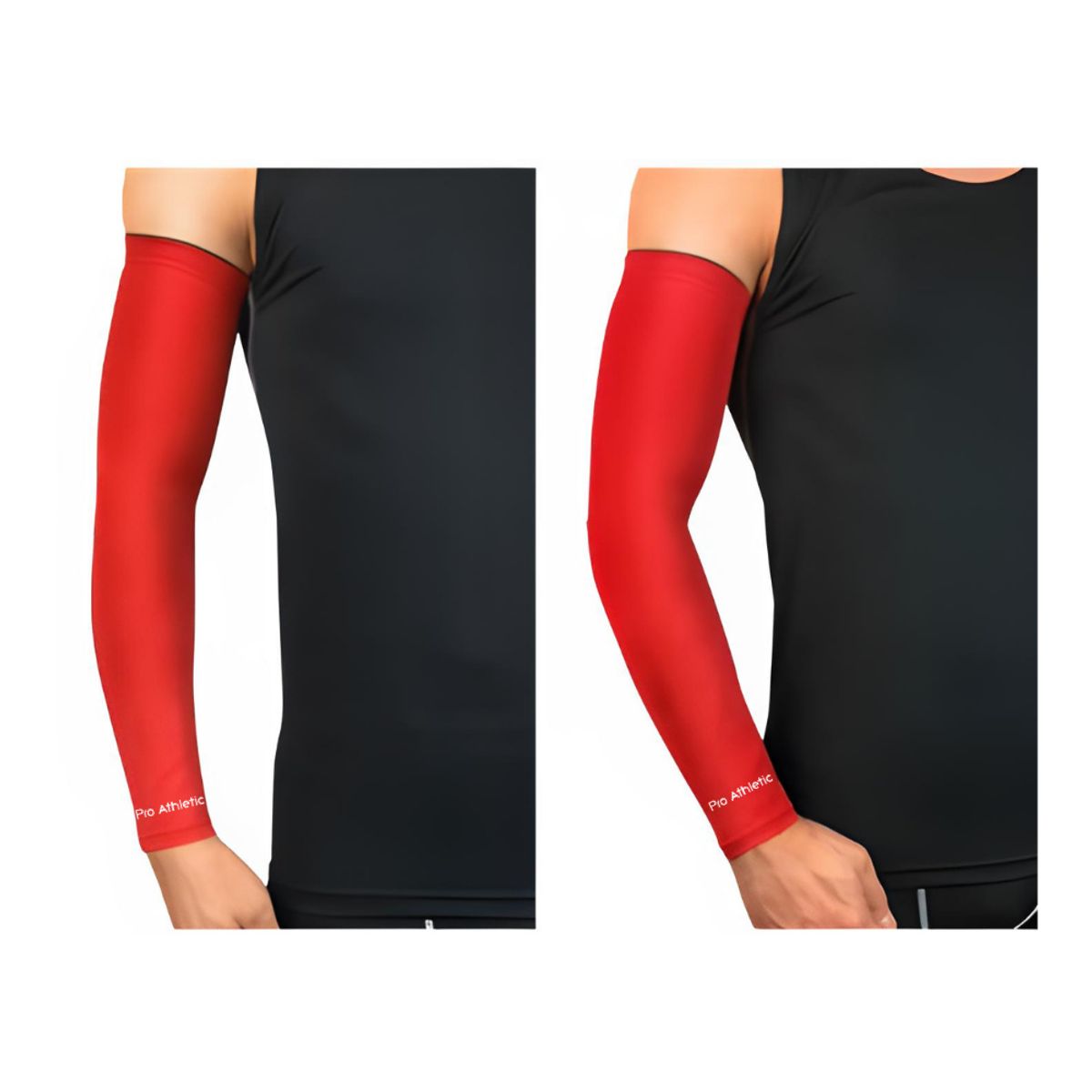 PRO ATHLETIC - Manga Deportiva Unisex Rojo