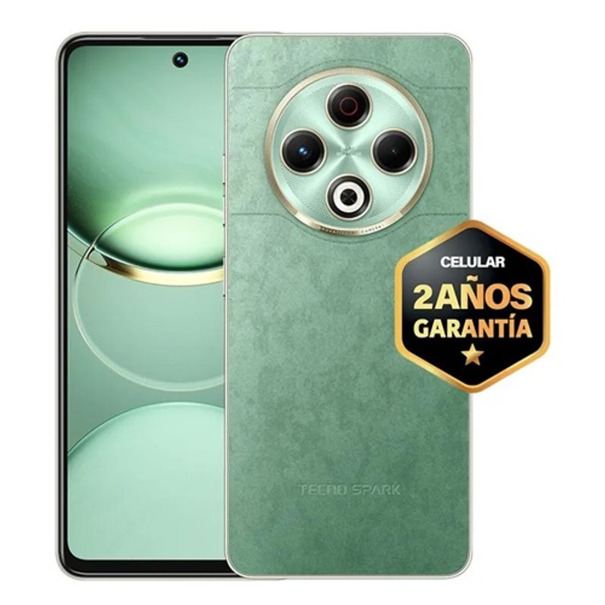 TECNO MOBILE - SMARTPHONE Tecno Spark 30 KL6  256GB ROM+ 16GB RAM (8GB +8GB RAM EXTENDIDA)  MAGIC SKIN GREEN