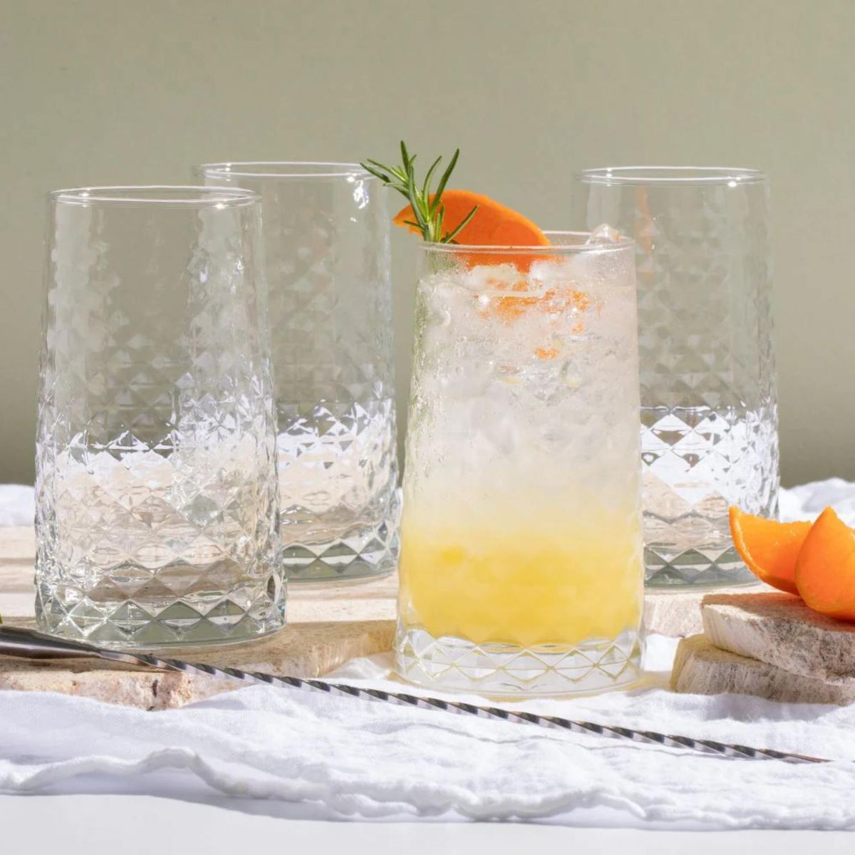 CRISTAR - Set de 6 Piezas de Vaso Cairo Bebidas- Cristar