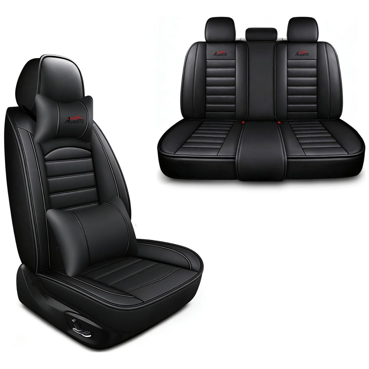 U BUY - Funda Cubre Asiento Ecocuero Galanta Set 5 Asientos Luxury