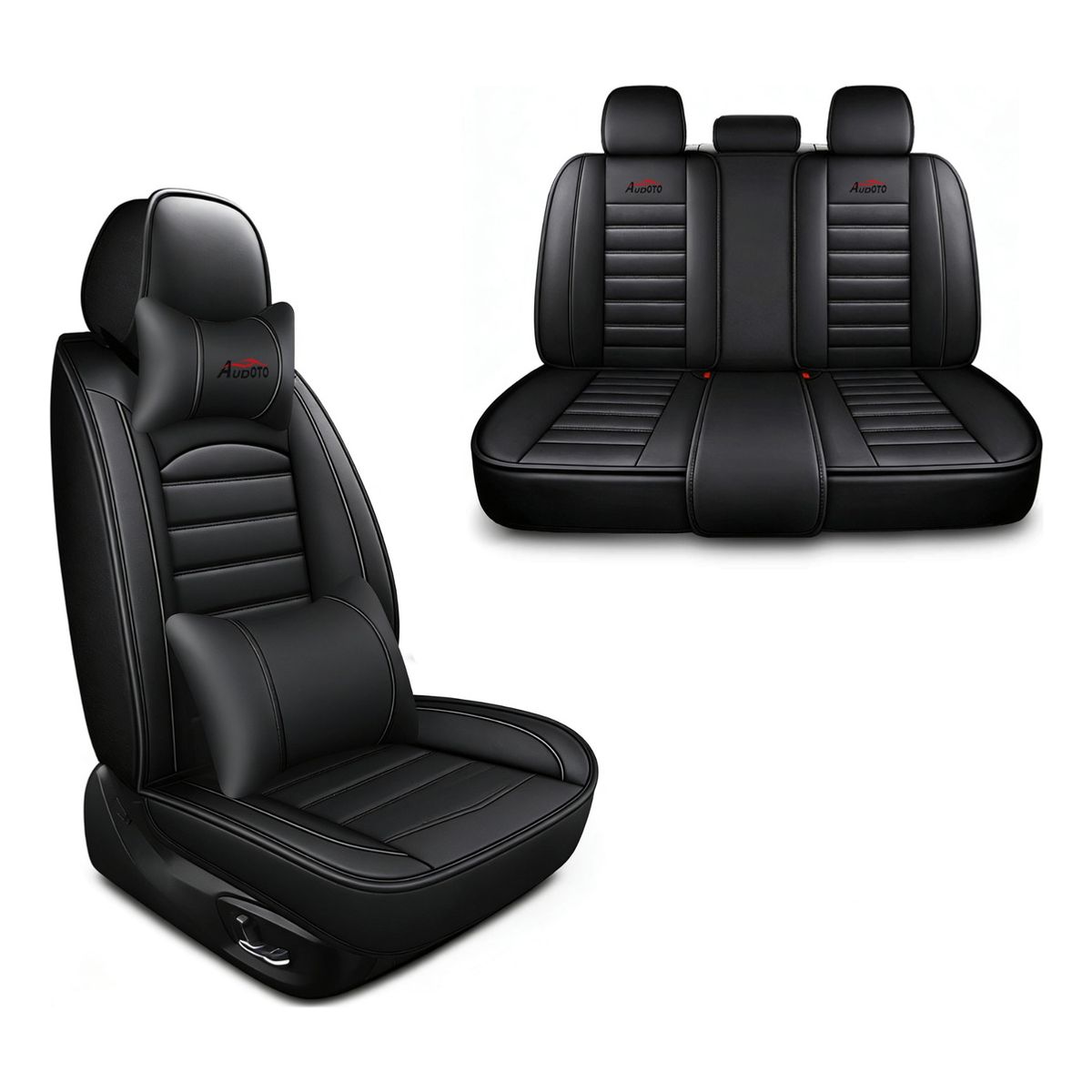 U BUY - Funda Cubre Asiento Ecocuero Galanta Set 5 Asientos Luxury