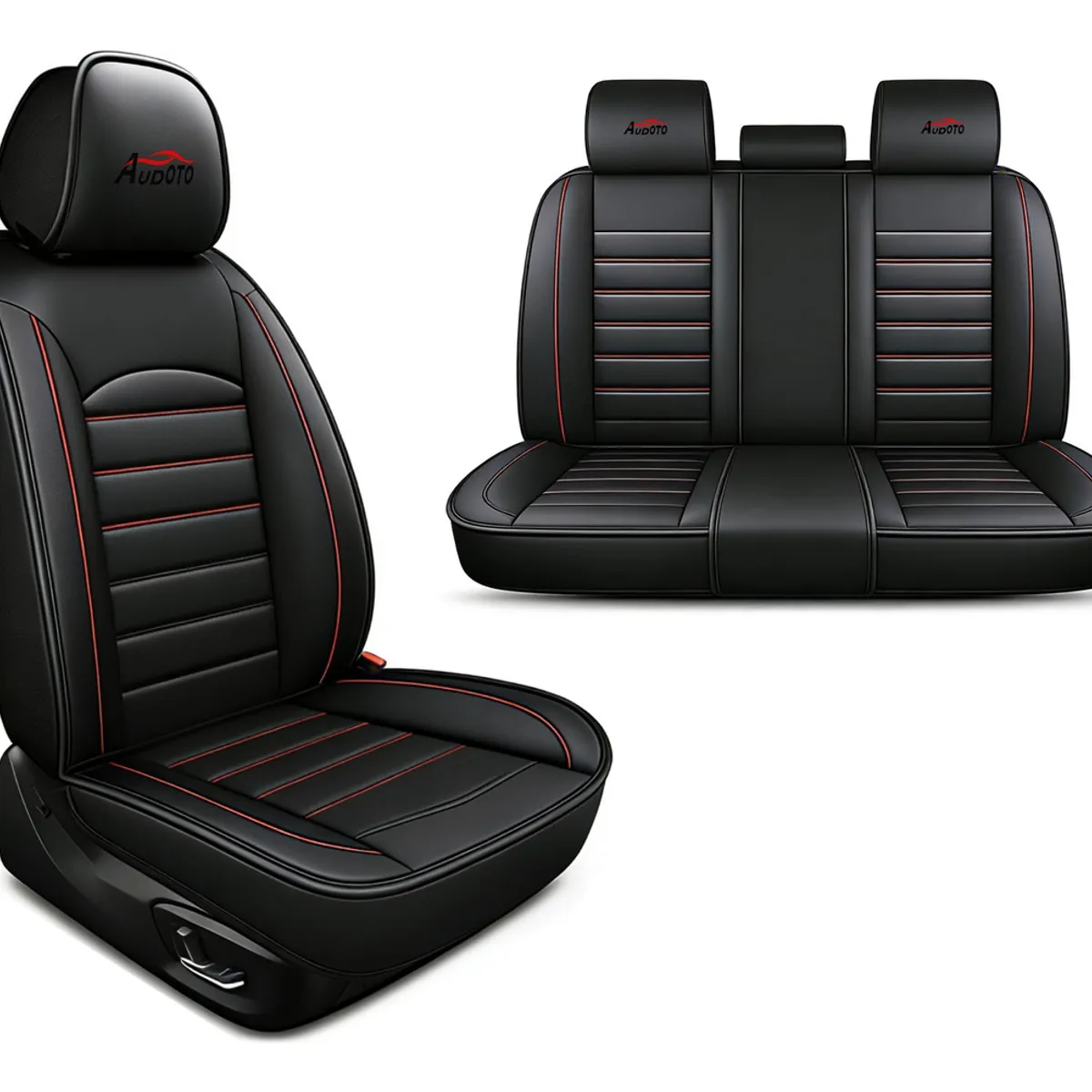 U BUY - Funda Cubre Asiento Ecocuero Galanta Set 5 Asientos Luxury