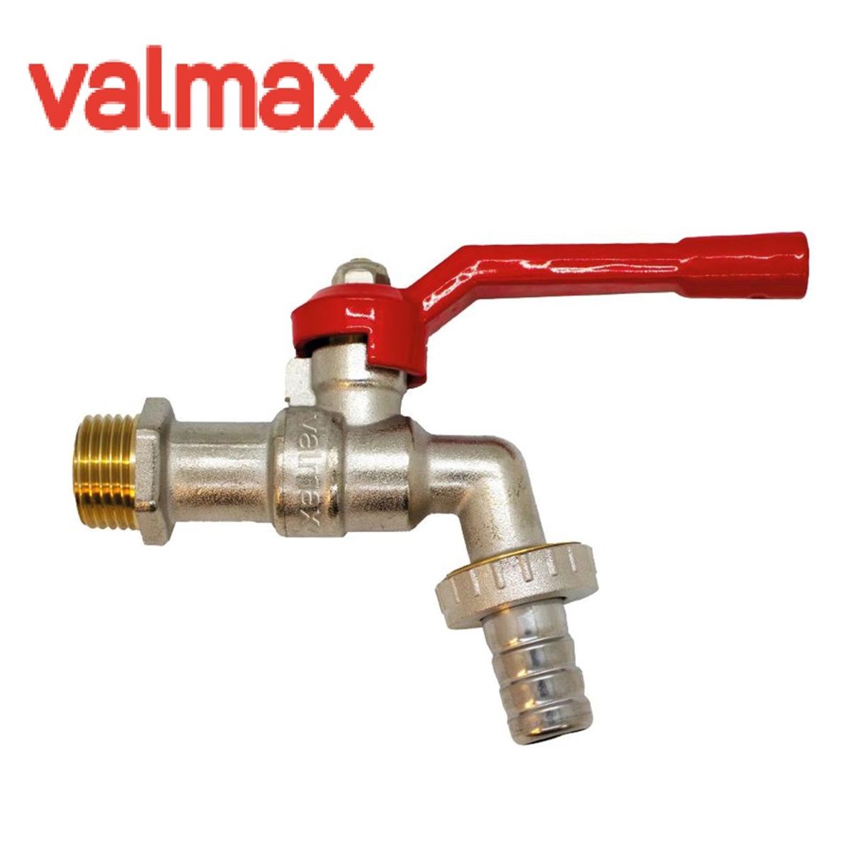 VALMAX - CAÑO LLAVE DE JARDÍN DE BRONCE 1/2"  PESADO - VALMAX