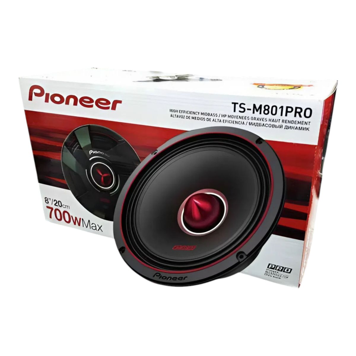 GENERICO - Parlantes 8 bocinas medio rango Pioneer TS-M801PRO