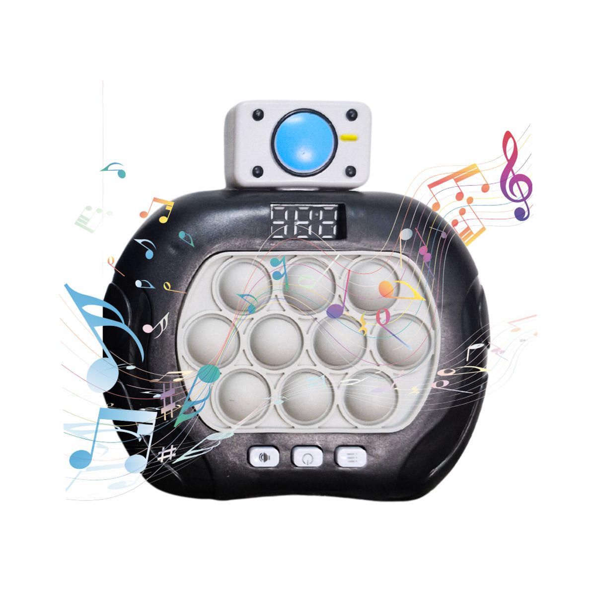 GENERICO - POP IT ELECTRONICO PANTALLA SKIBIDI CON LUCES Y SONIDO