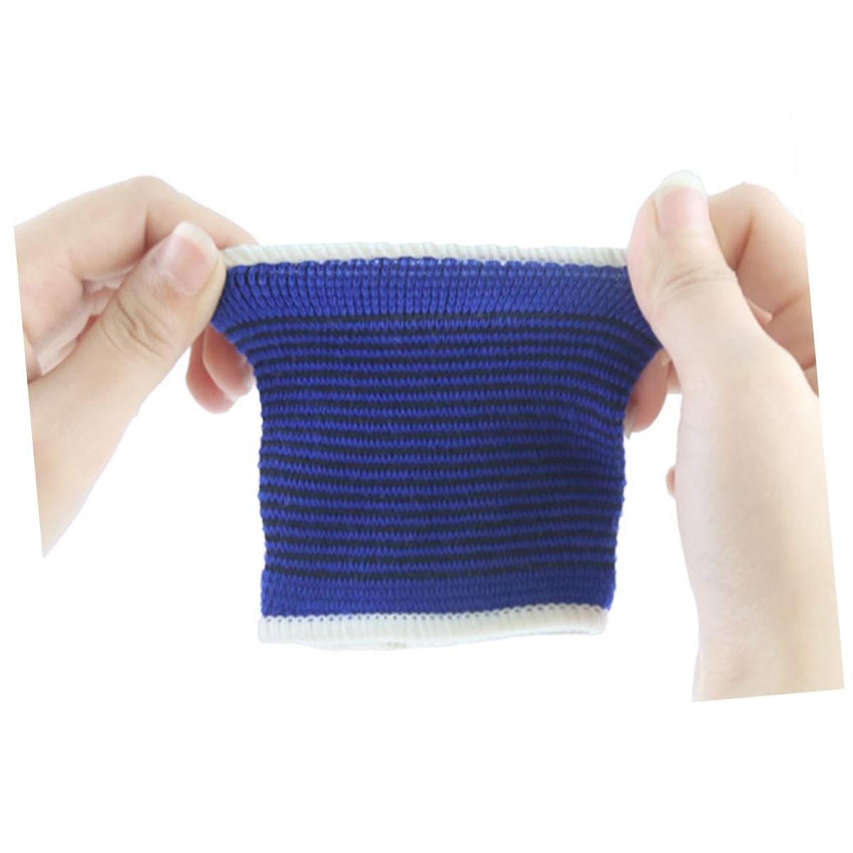 TODO FIT - Muñequera Elástica TODO FIT  Modelo Deportivo  Color Azul