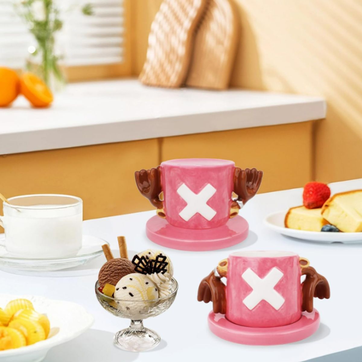 GENERICO - TAZA SOMBRERO CHOPPER - ONE PIECE