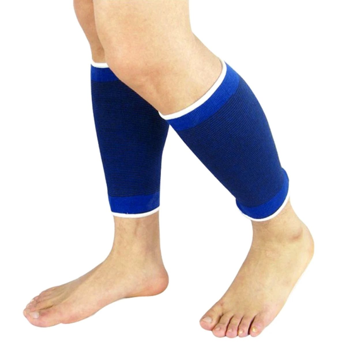 TODO FIT - Pantorrilleras Elásticas TODO FIT Modelo Deportivo Azul