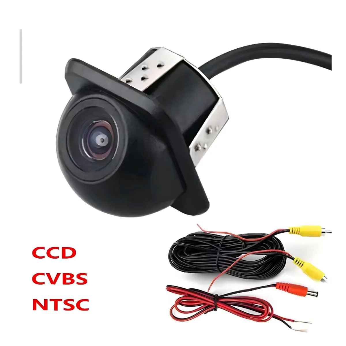 GENERICO - Cámara de retroceso universal 12v - tipo sombrero