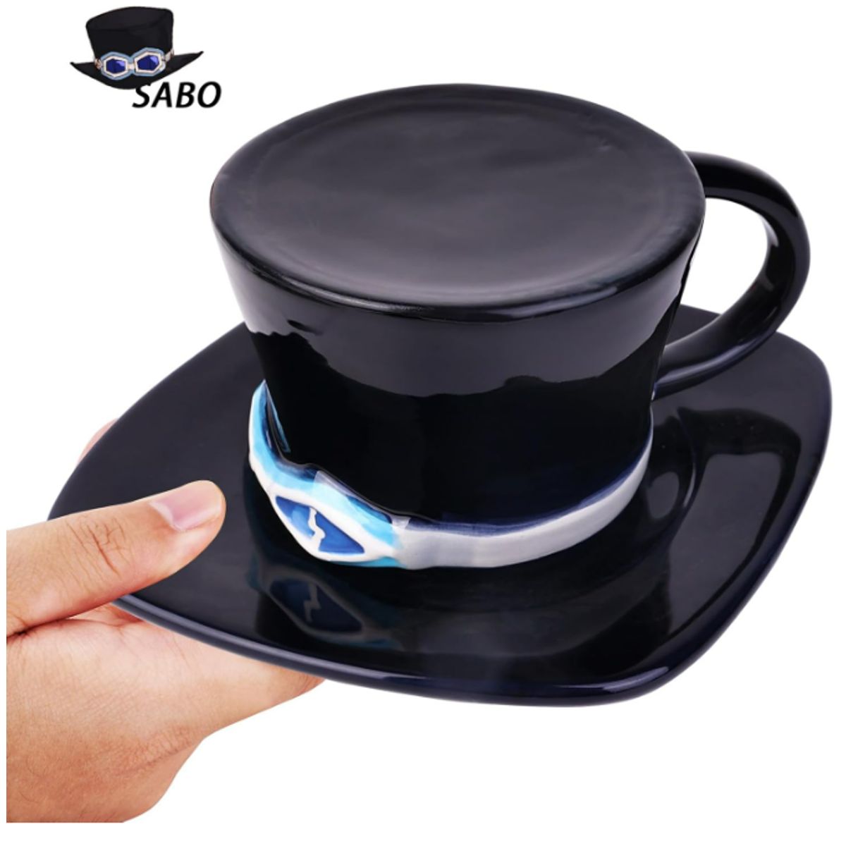 GENERICO - TAZA 3D SOMBRERO DE SABO CON PLATO