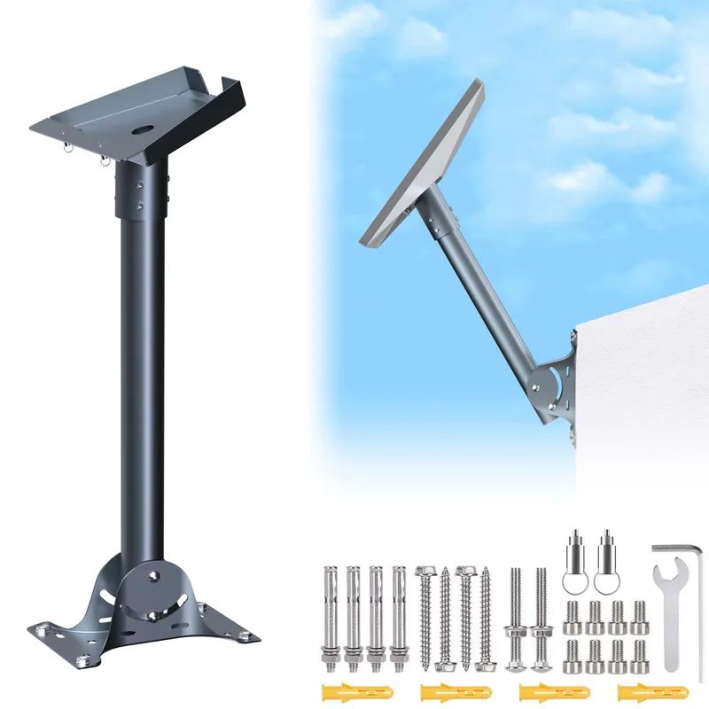 DANWEILE - Soporte Mástil Para Antena Starlink V4 + Kit Instalación