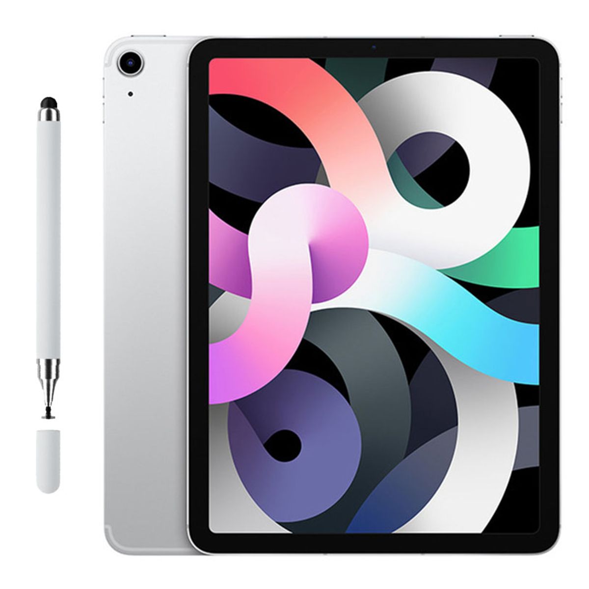 APPLE - Apple Ipad Air 4th 256G WiFi Plata Reacondicionados