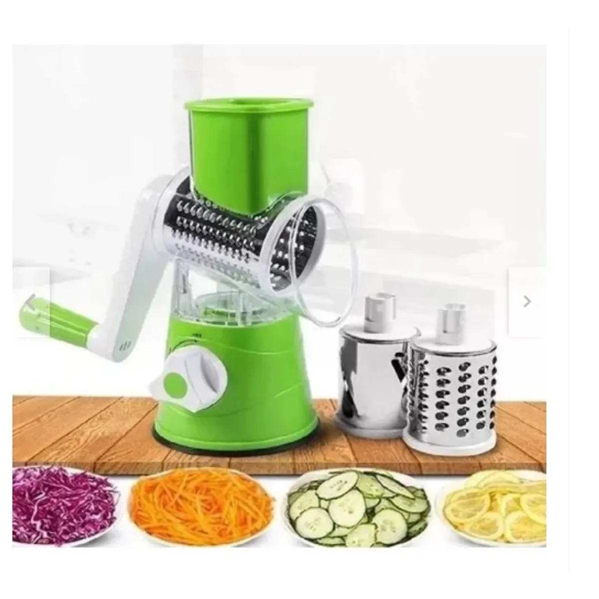 GENERICO - Molino Cortador Rallador Picador Verduras Multifuncional