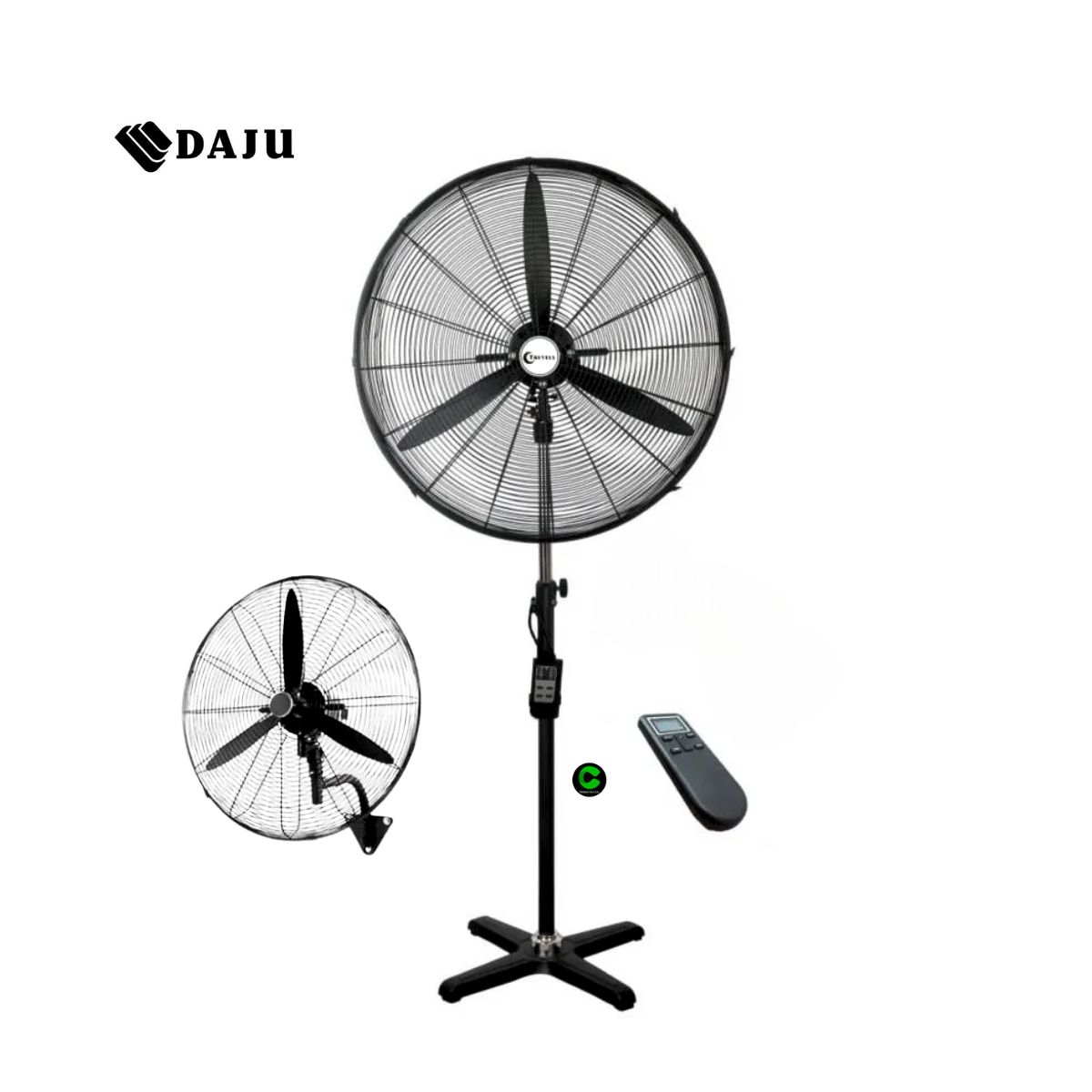 GENERICO - Ventilador Industrial 30" DAJU DT-31C -control remoto - 230W - 2 en 1