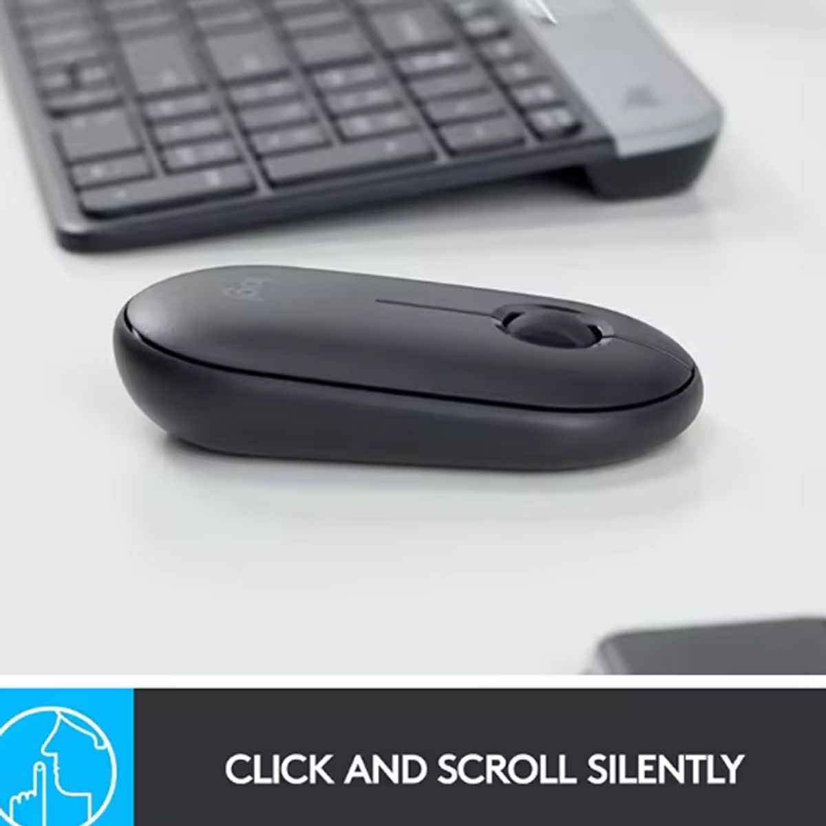 LOGITECH - Mouse Gamer Inalambrico Logitech M350 Ratón -Rosa