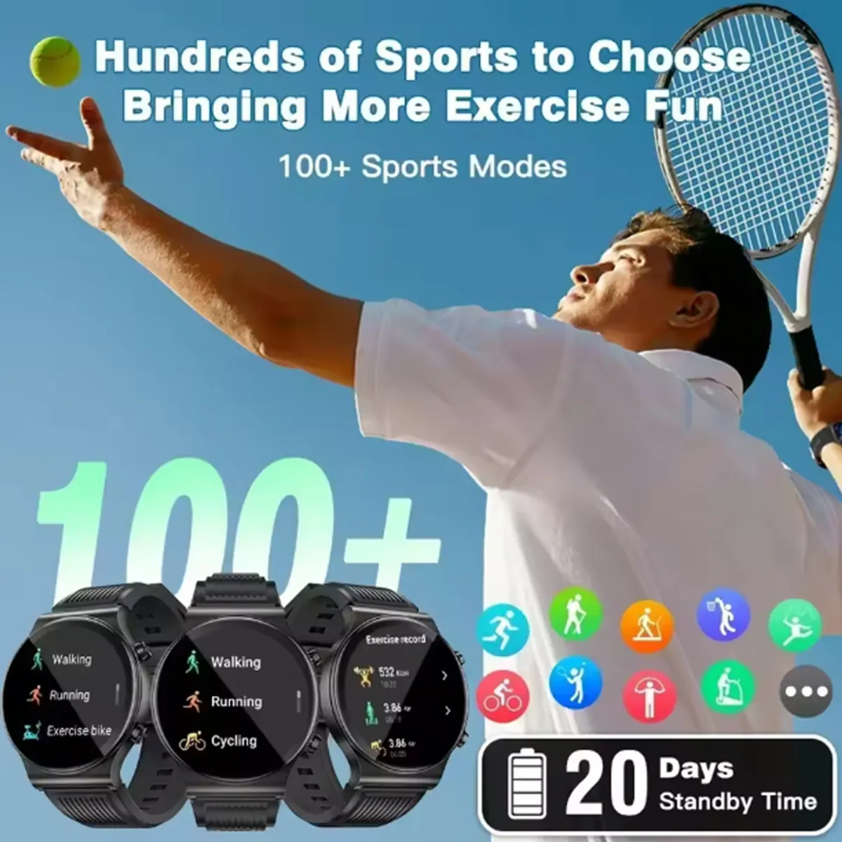 KUMI - Reloj inteligente Smartwatch Kumi GT5 Pro+