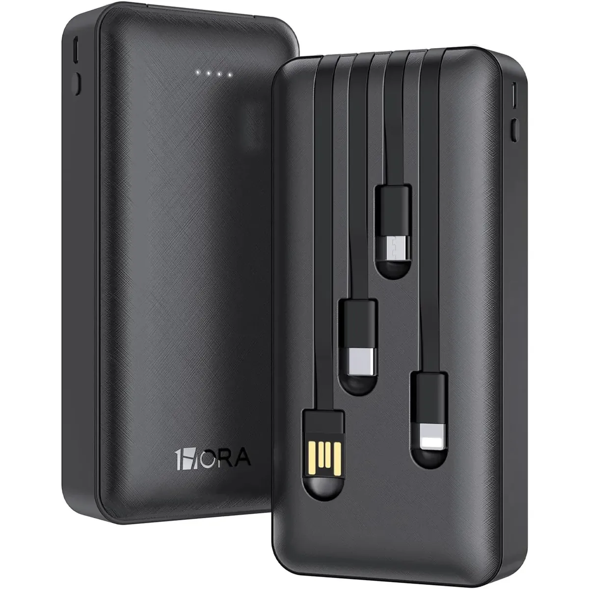 JET - Bateria portatil power bank de 10,000 mAh - Multiples salidas.