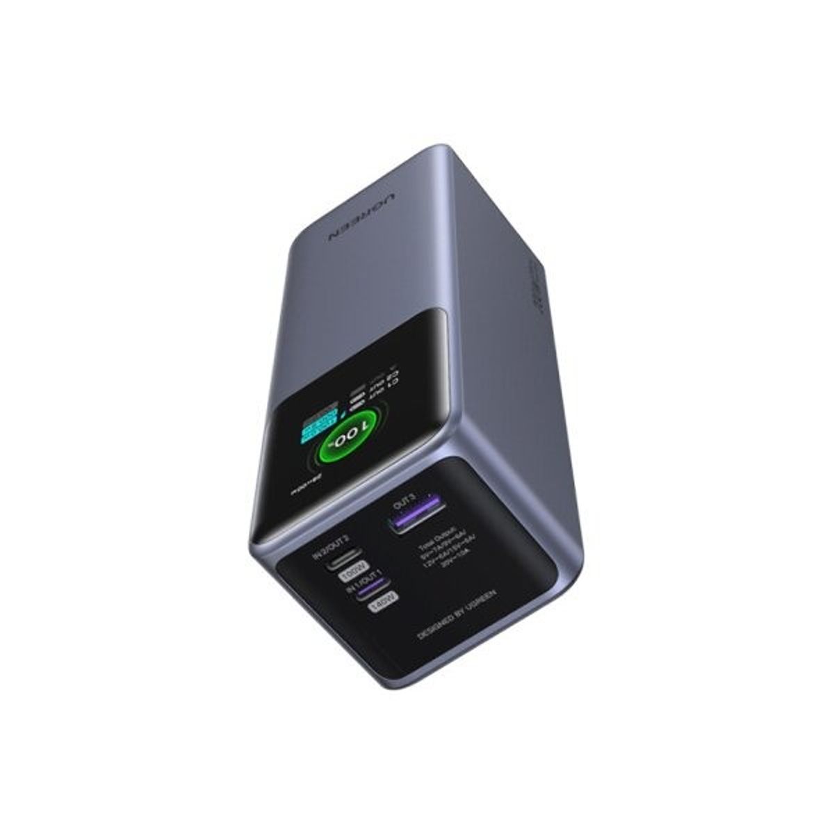 UGREEN - POWER BANK NEXODE 25000 MAH 200W PORTÁTIL PD QC UGREEN PB722 - 35525