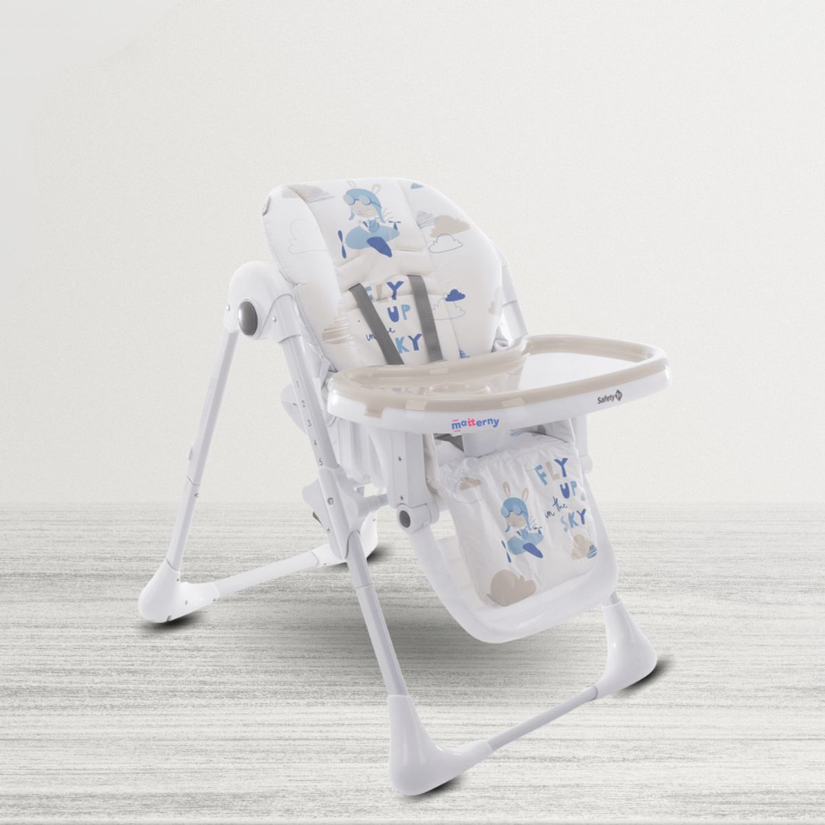 SAFETY 1ST - Silla de Comer Graduable para Bebé »FEED» Blue