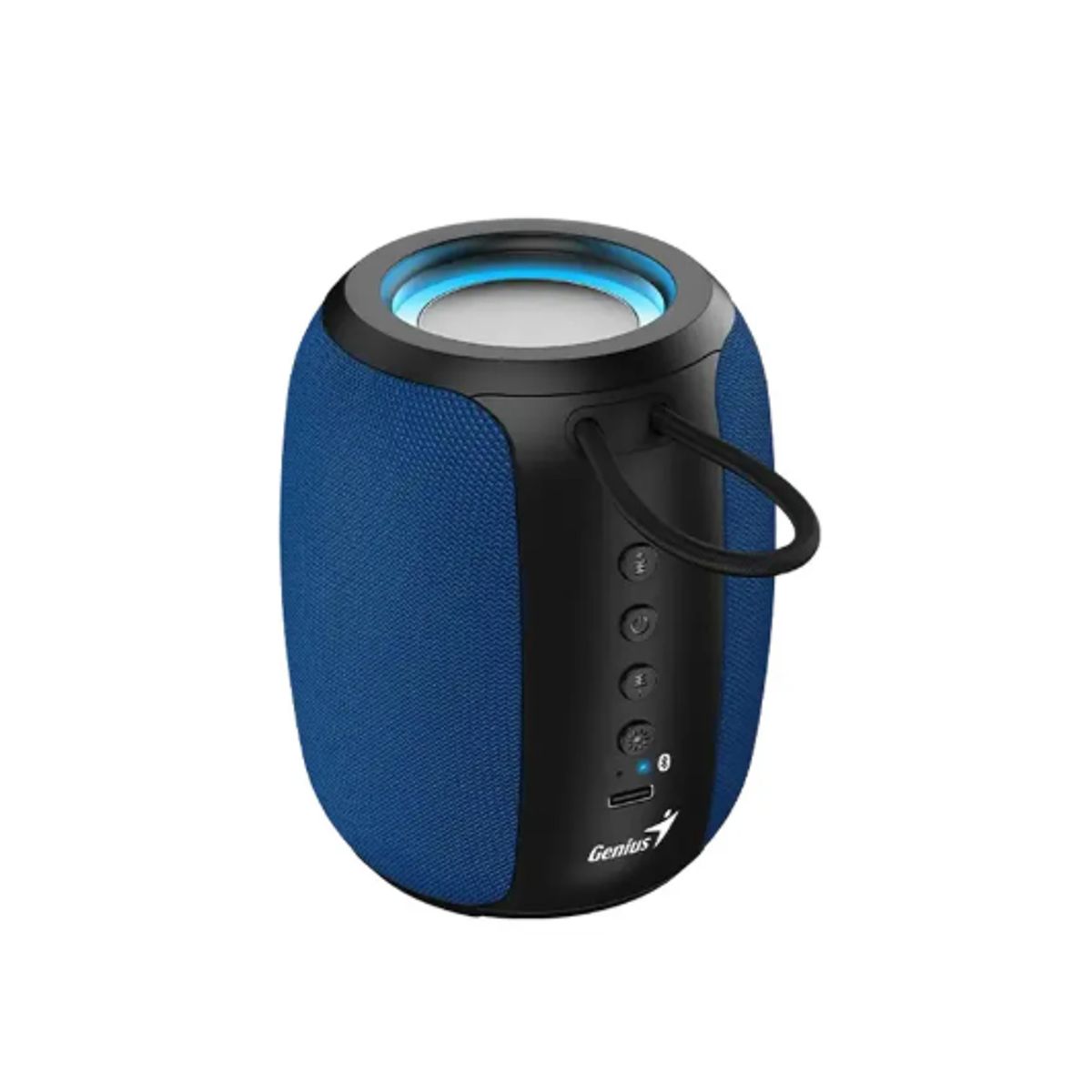 GENIUS - Parlante Bluetooth GENIUS SP-915BT 5W 6h MIC AI COPILOT RGB  BLACK/BLUE