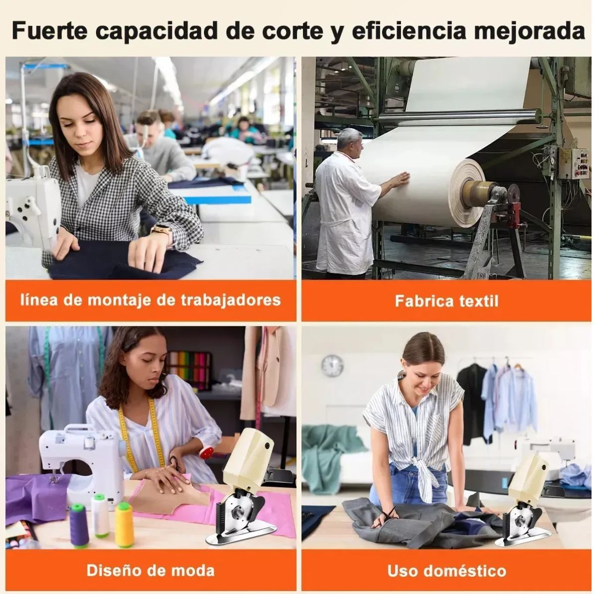 GENERICO - Máquina Cortadora De Tela Circular Ns-110 De 4.3 Pulgadas