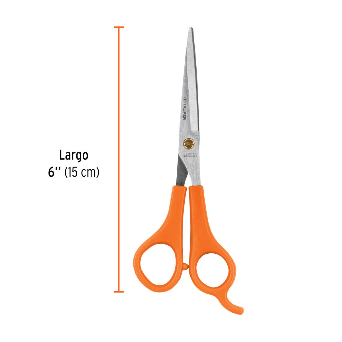 Truper - TIJERA 6 ACERO INOXIDABLE PARA ESTILISTA TRUPER 12UND