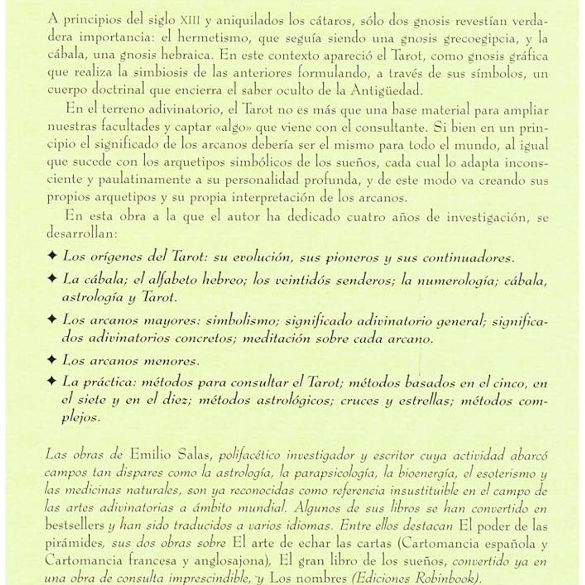 GENERICO - El Gran Libro del Tarot  Emilio Salas