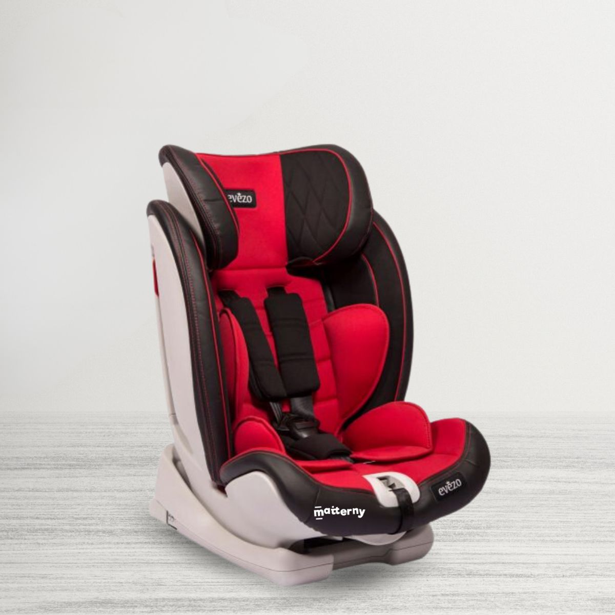 EVEZO - Silla Para Auto con Isofix para Bebes »SEFOR» Red