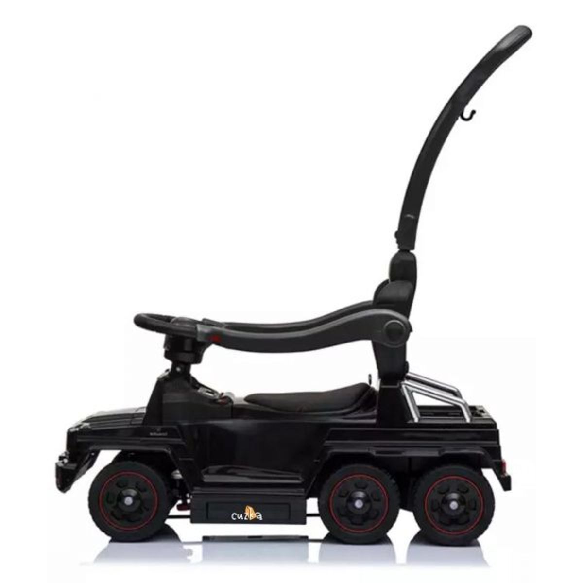 MERCEDES BENZ - Correpasillo a Batería 2 en 1 para Niños »AMG SIX» Black