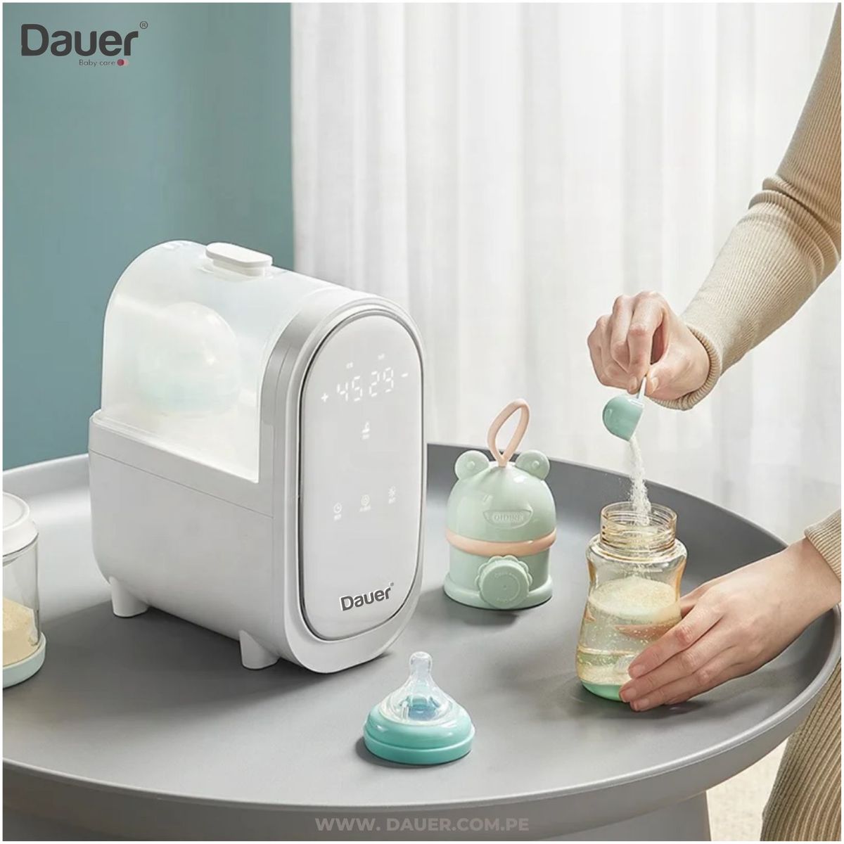 DAUER - Esterilizador y Calentador 8 en 1 de Biberones