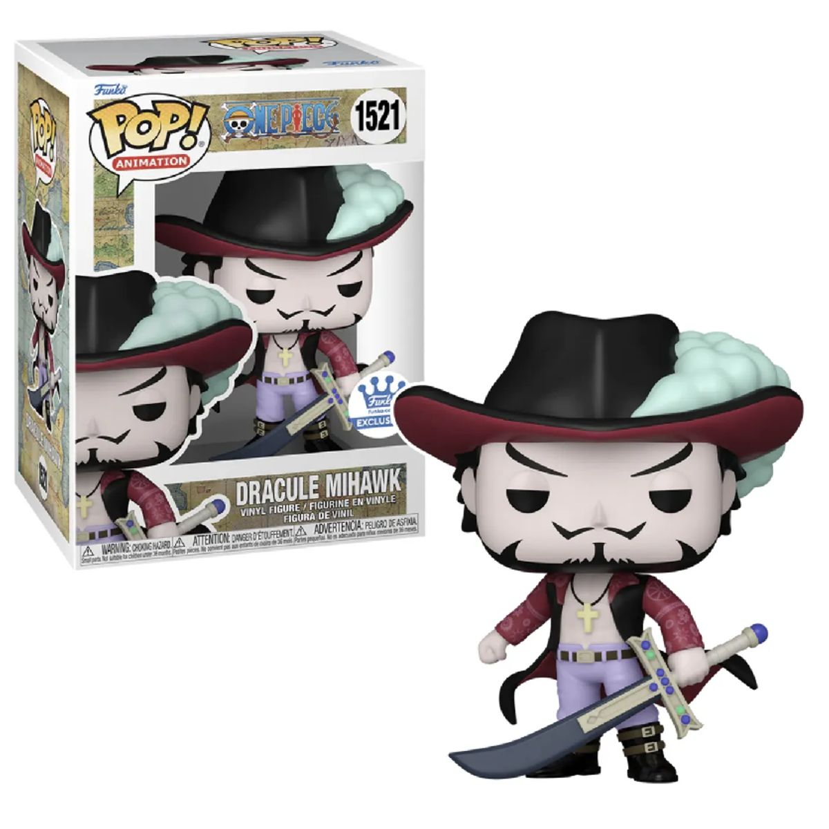 FUNKO - FUNKO POP DRACULE MIHAWK ONE PIECE 1521 FUNKO SHOP