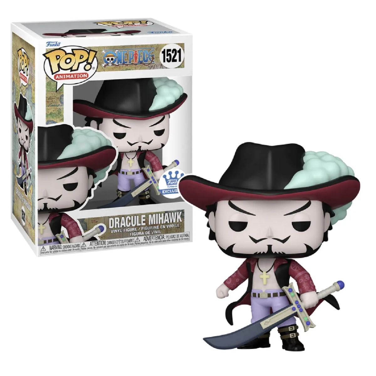 FUNKO - FUNKO POP DRACULE MIHAWK ONE PIECE 1521 FUNKO SHOP