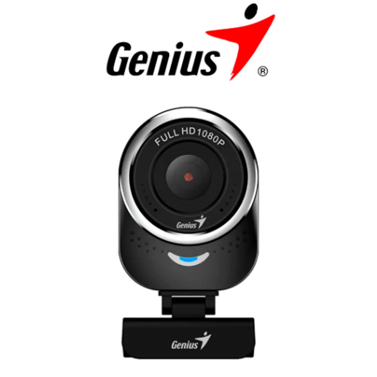 GENIUS - Camara Web QCAM 6000 FHD 1080P USB BLACK GENIUS