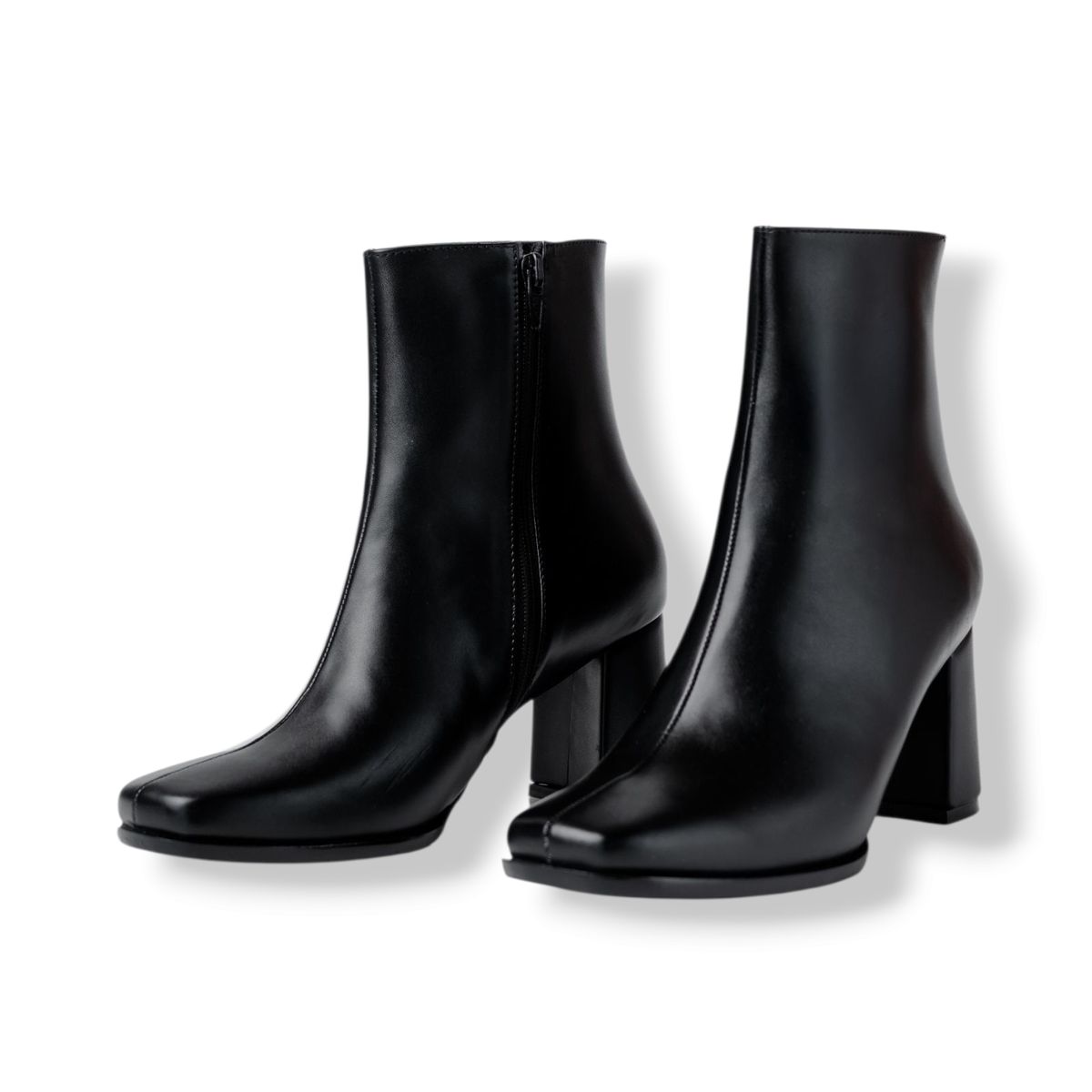 LB LIBBY CALZADOS Y ACCESORIOS - BOTINES PARA MUJER PUNTA CUADRADA TACO 7