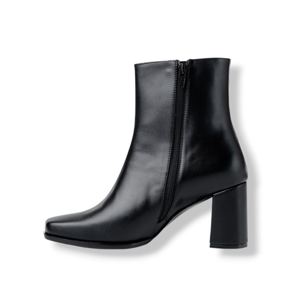 LB LIBBY CALZADOS Y ACCESORIOS - BOTINES PARA MUJER PUNTA CUADRADA TACO 7