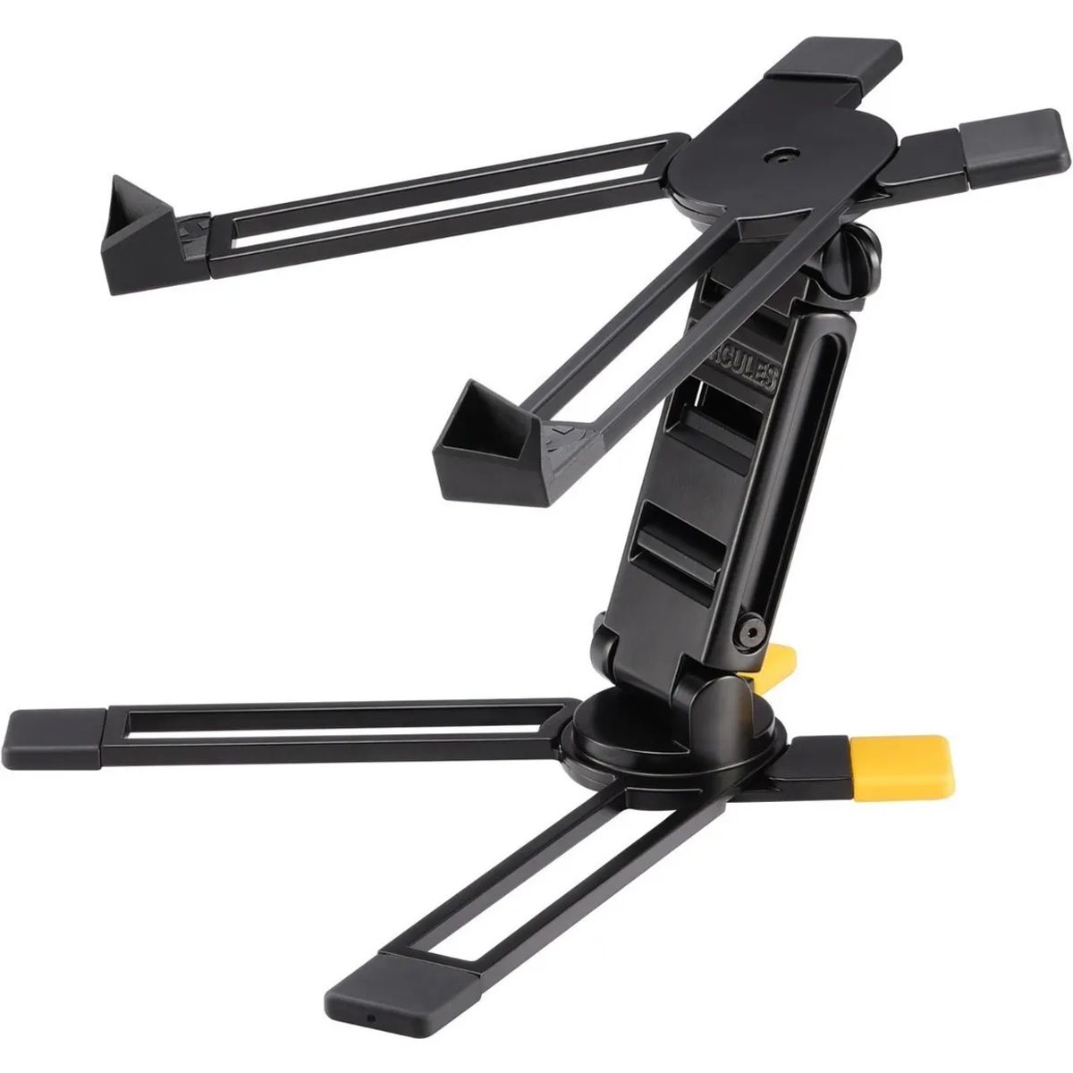 HERCULES - Soporte de laptop Hercules plegable para DJ o eventos Resistente