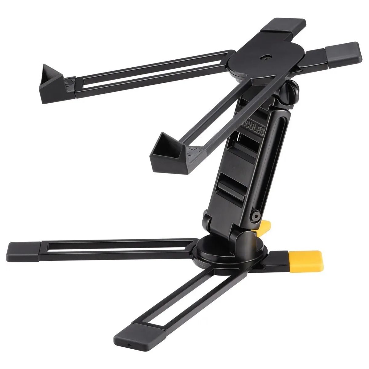 HERCULES - Soporte de laptop Hercules plegable para DJ o eventos Resistente