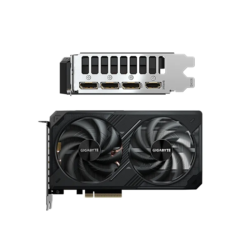 GIGABYTE - Tarjeta de video GIGABYTE GeForce RTX 5060 Ti WINDFORCE OC 8 GB GDDR7