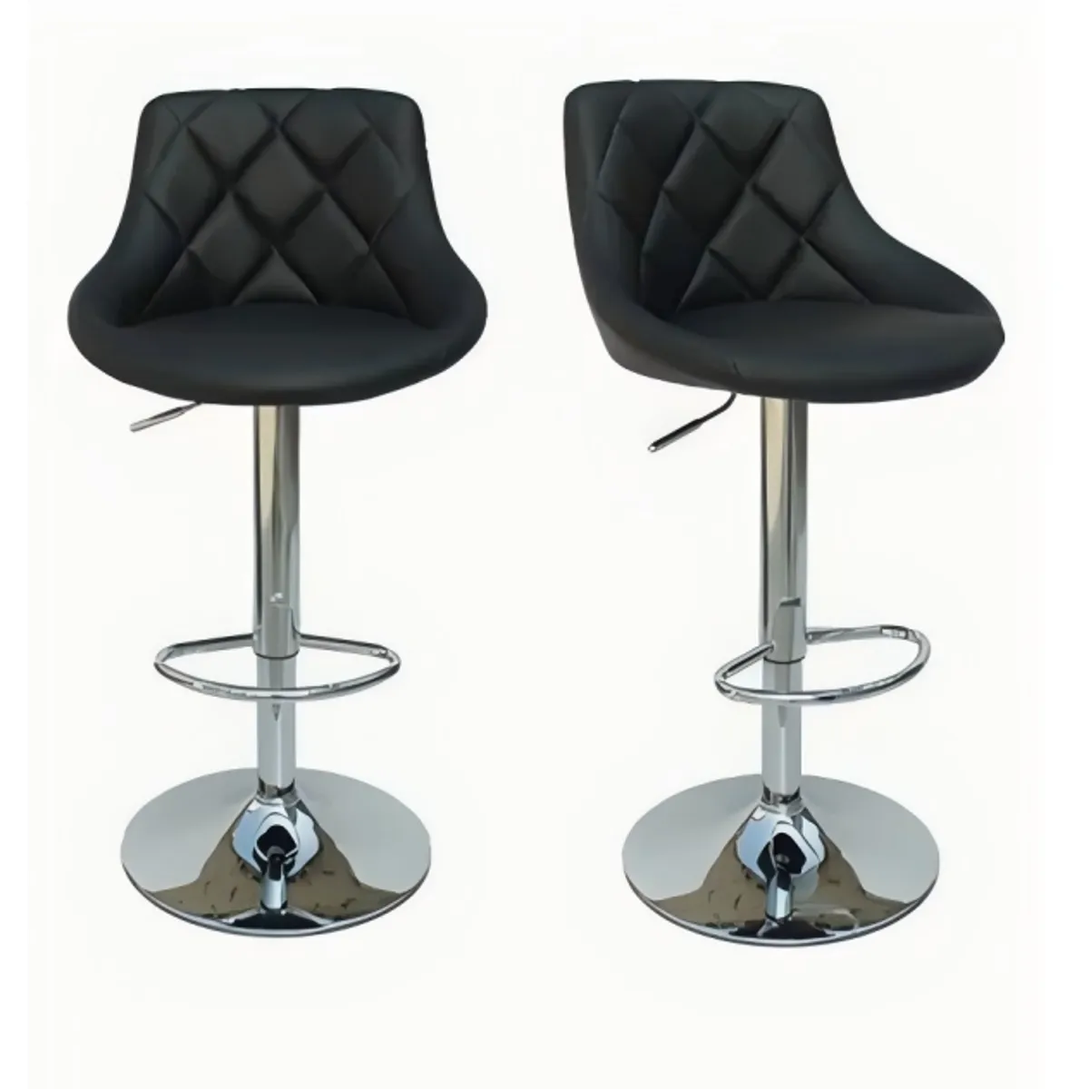 ANYHOGAR - Pack 2 Silla Piso Bar Altura Regulable Taburete