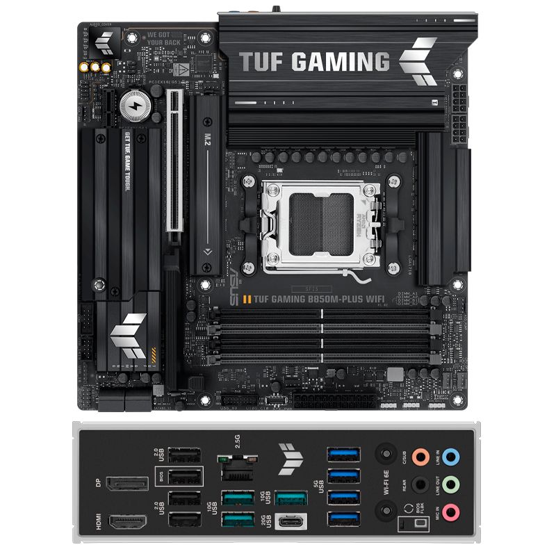 ASUS - Motherboard ASUS TUF GAMING B850M-PLUS WIFI B850 AM5 mATX