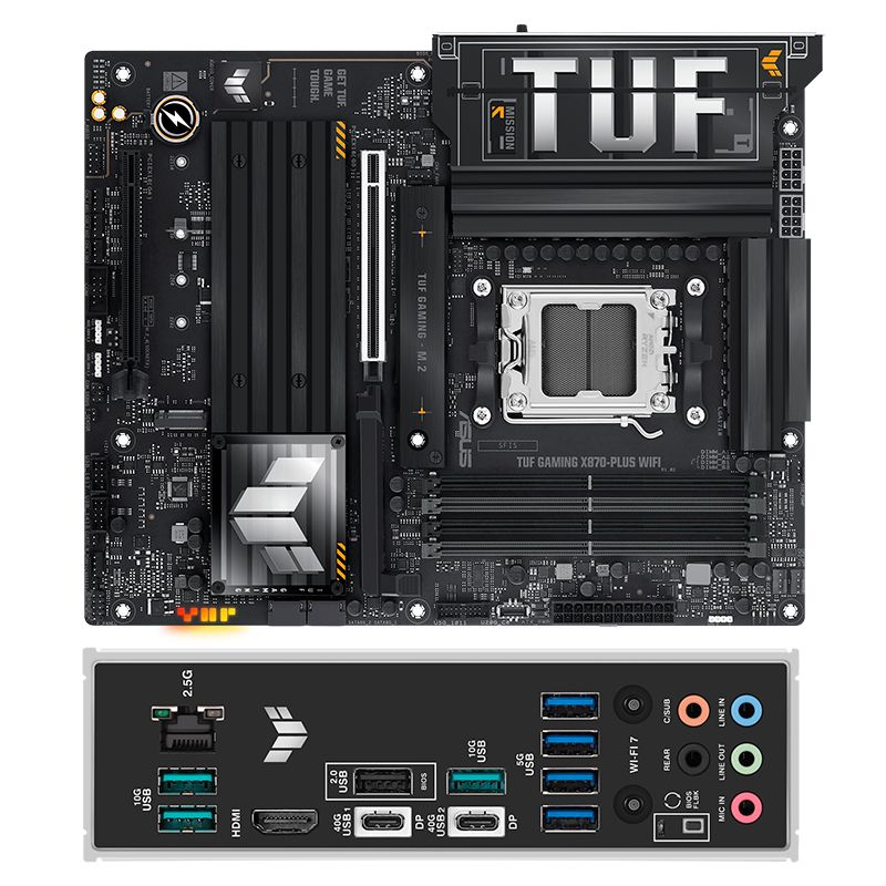 ASUS - Motherboard ASUS TUF GAMING X870-PLUS WIFI, X870,  AM5, ATX