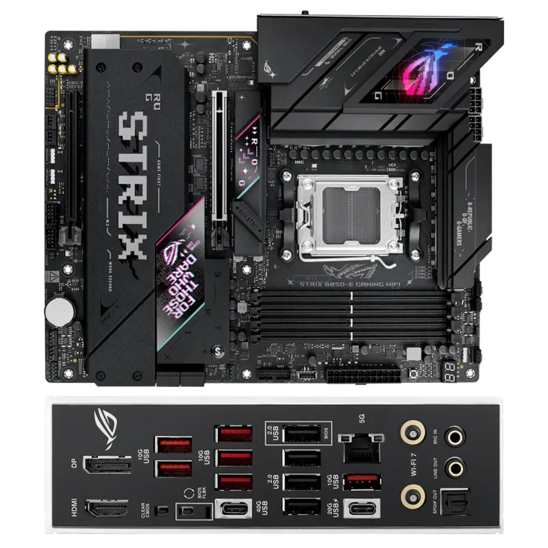 ASUS - Motherboard ASUS ROG STRIX B850-E GAMING WIFI, B850,  AM5, ATX