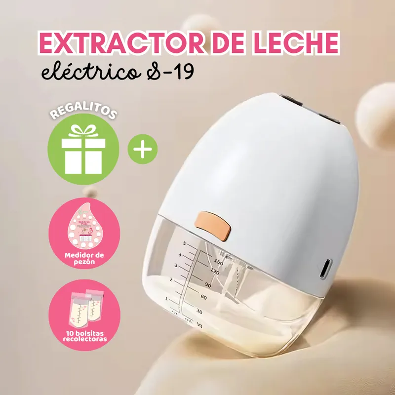 GENERICO - EXTRACTOR DE LECHE ELÉCTRICO S19 - MANOS LIBRES