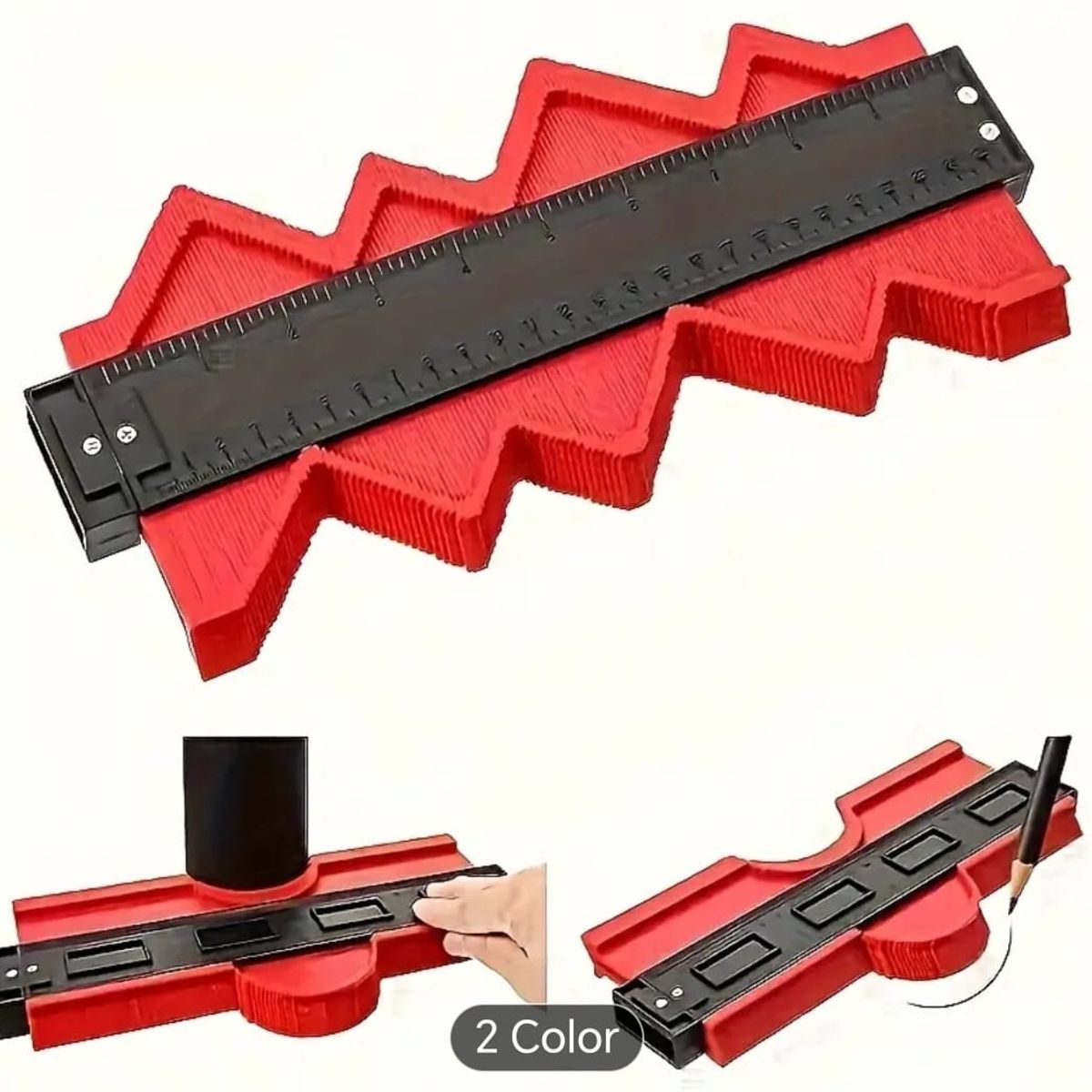 GENERICO - COPIADOR DE COTORNO Y PERFILES IRREGULARES 25 CM