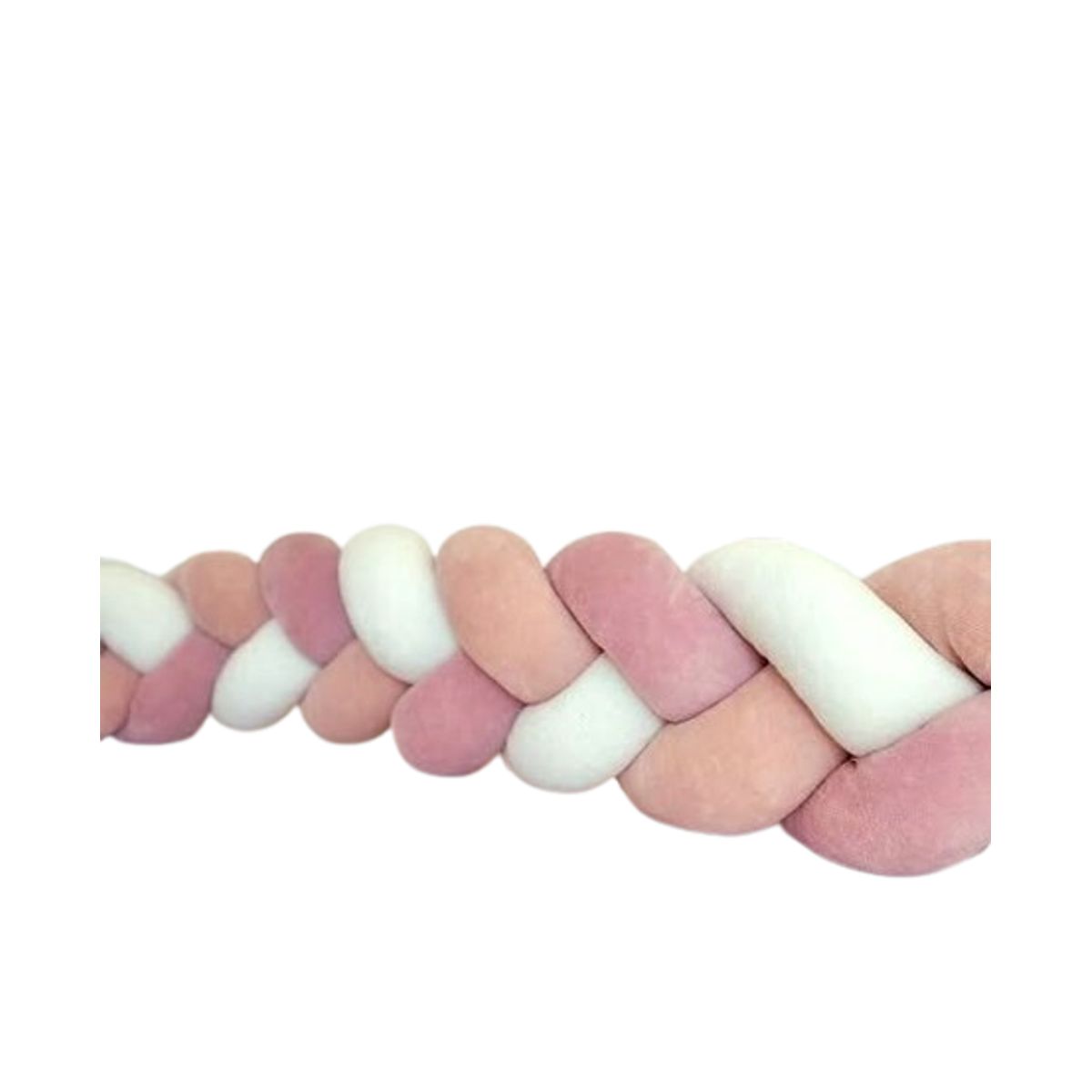 GENERICO - Protector de cuna 4 metros Tela aterciopelada Antialérgica