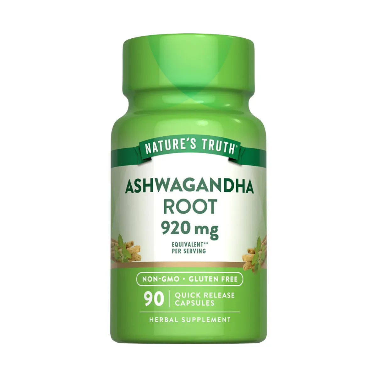 NATURE'S TRUTH - Ashwagandha Root 920mg 90 Capsulas Nature's Truth
