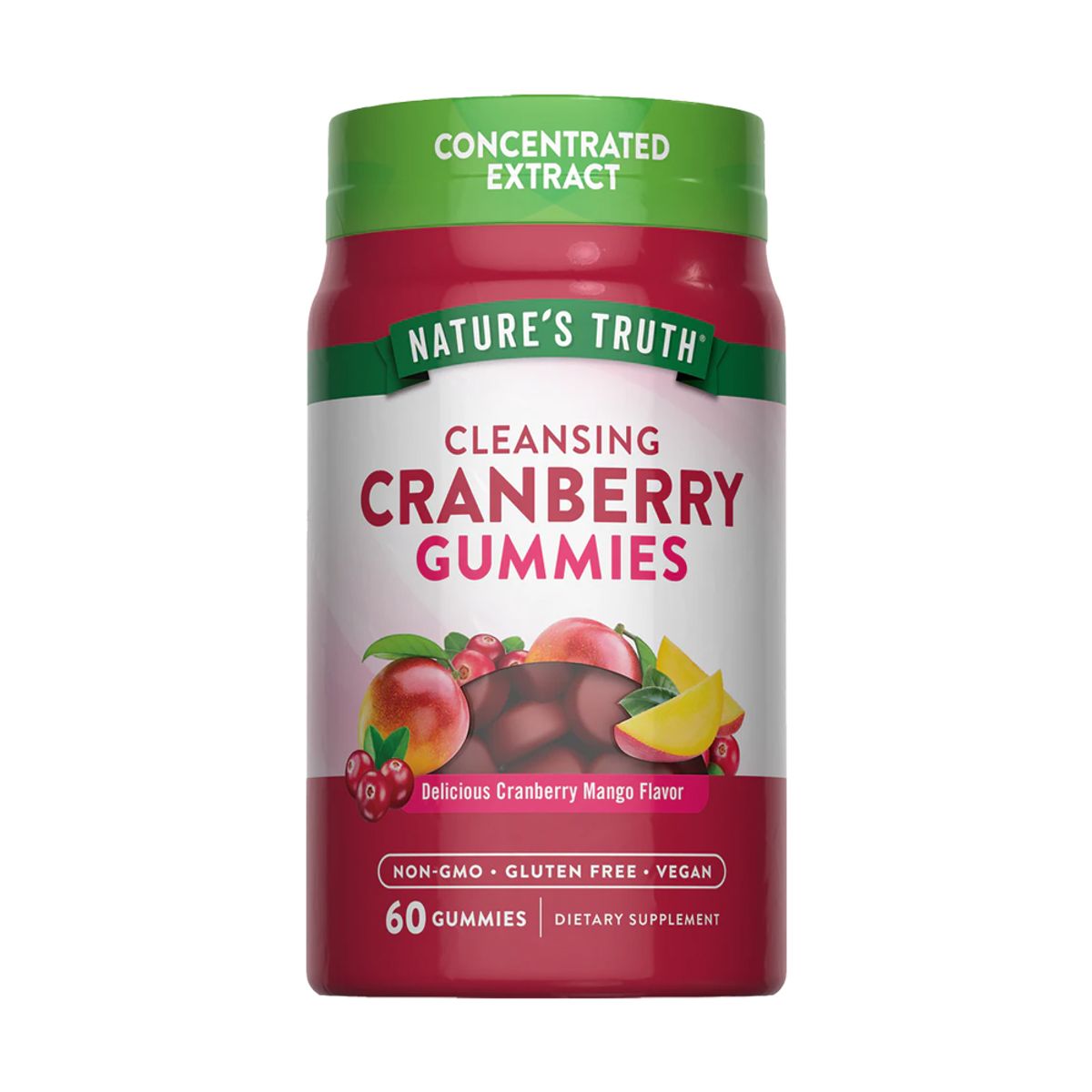 NATURE'S TRUTH - Cranberry Suplemento 60 Gummies Nature's Truth