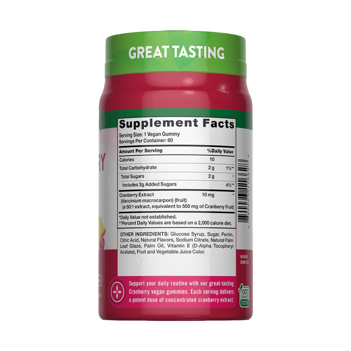 NATURE'S TRUTH - Cranberry Suplemento 60 Gummies Nature's Truth